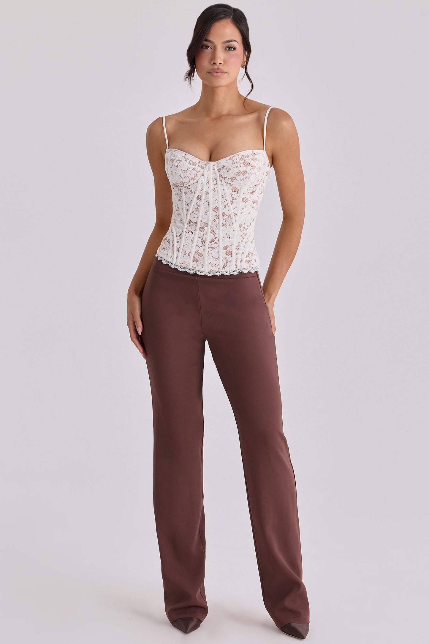 Pantalones Corte Recto  «Chloe»