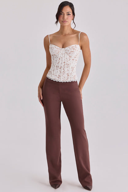 Pantalones Corte Recto  «Chloe»